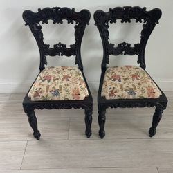 Solid Wood Antique Chairs