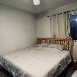 King Size Bed And Bed Frame 