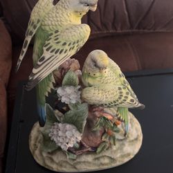 Parakeet Figurine 