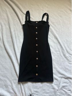 Black Iris mini dress 🖤