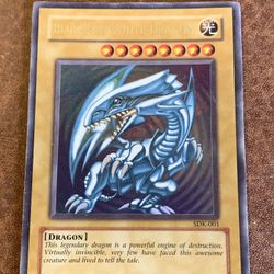 Blue Eyed White Dragon