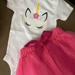 Unicorn 18M Party Outfit Ready To Pick Up
