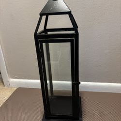 Lantern Candle Holder - 23” X 6.5”