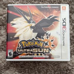 Pokemon Ultra Sun For Nintendo 3ds