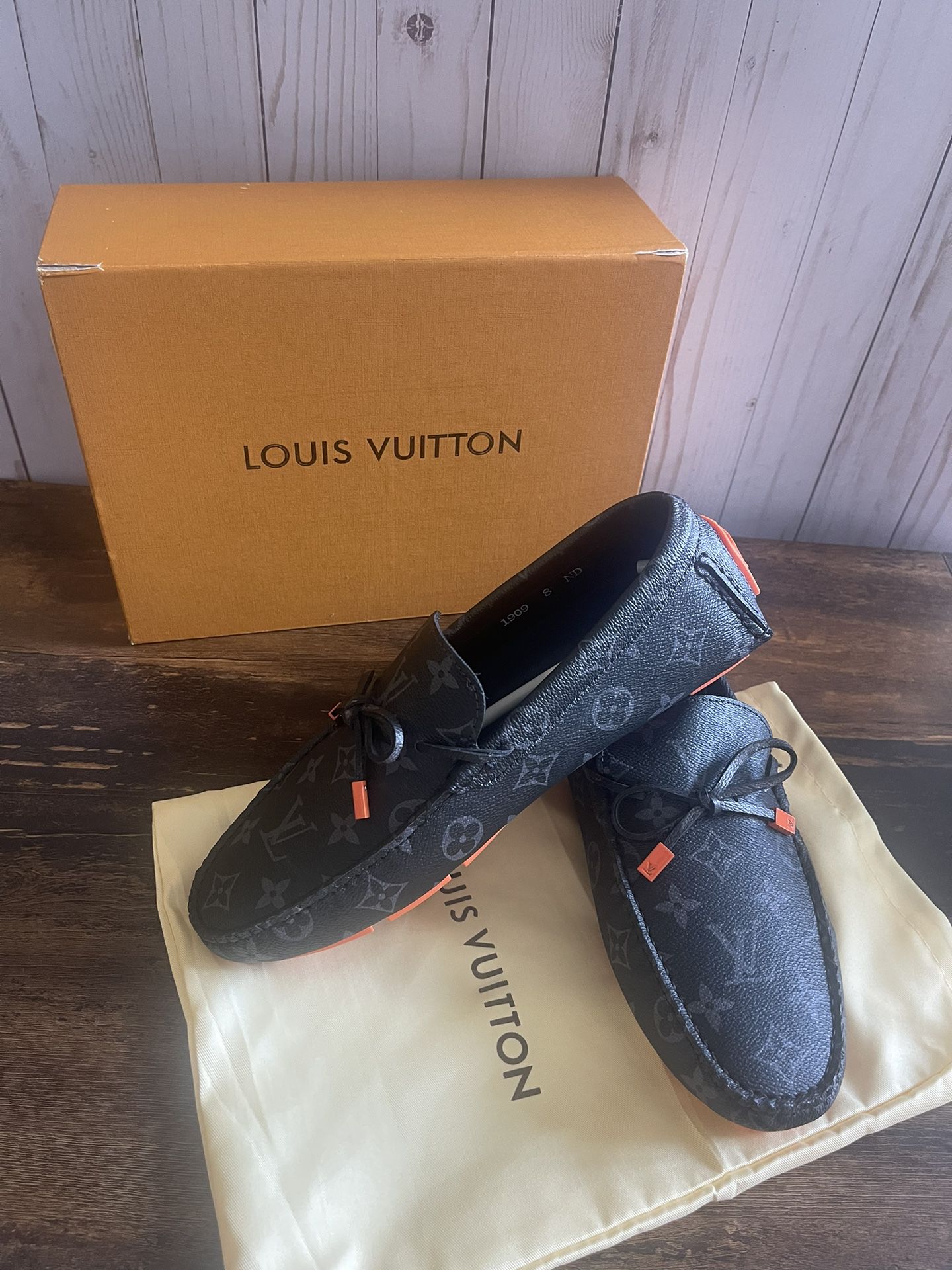 Louis Vuitton LV Driver Moccasin BROWN. Size 08.0