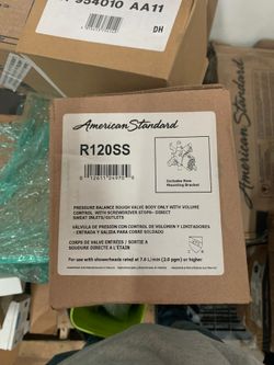 American standard pressure balance rough valve
