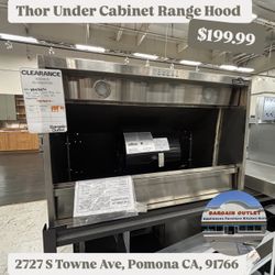 Thor Under Cabinet Range Hood 36 In 