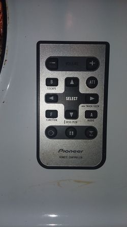 Pioneer radio remote