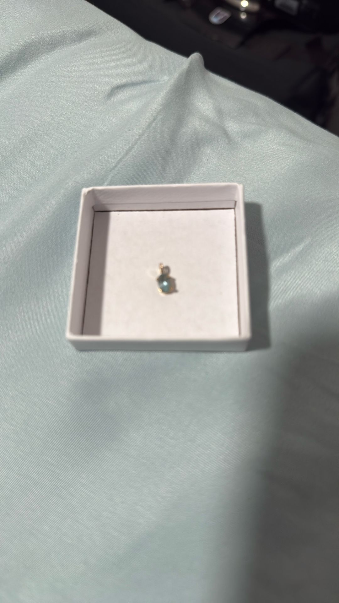 14k Aguamarine