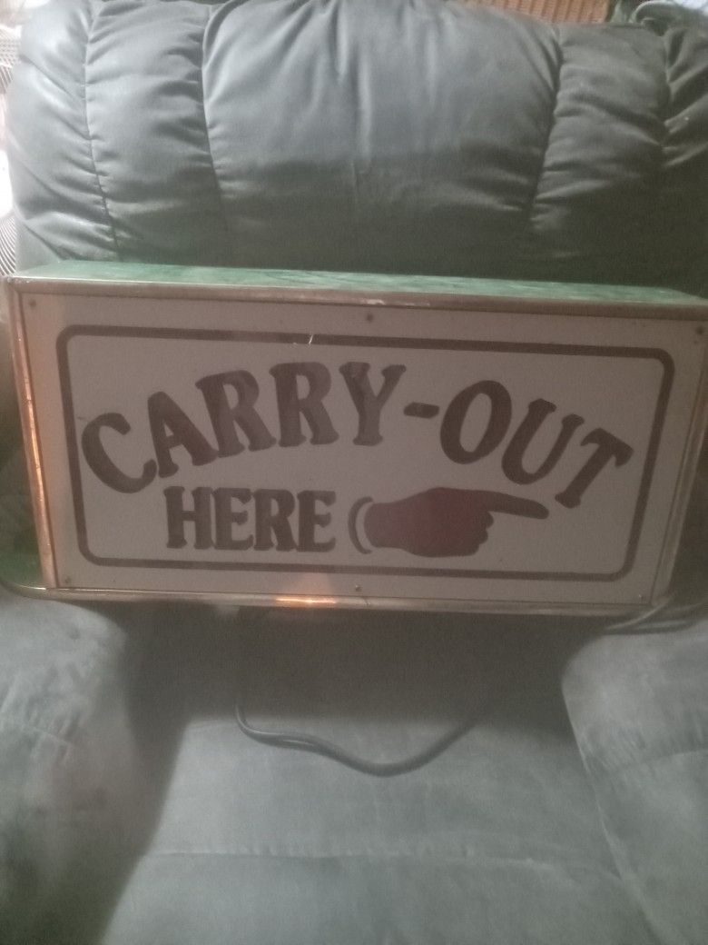 Old Pizza Hut Sign Lite