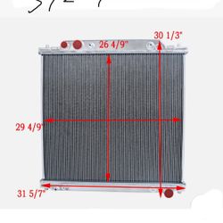 Aluminum Radiator Fit 1(contact info removed) Ford F250 F350 F450 F550 Excursion XLT 6.8L 7.3L