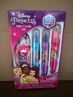 Princess hair chalk kit