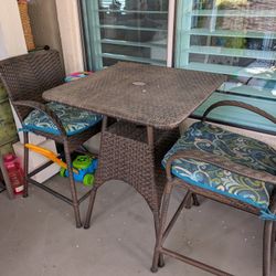 Bar Height Bistro Table Set