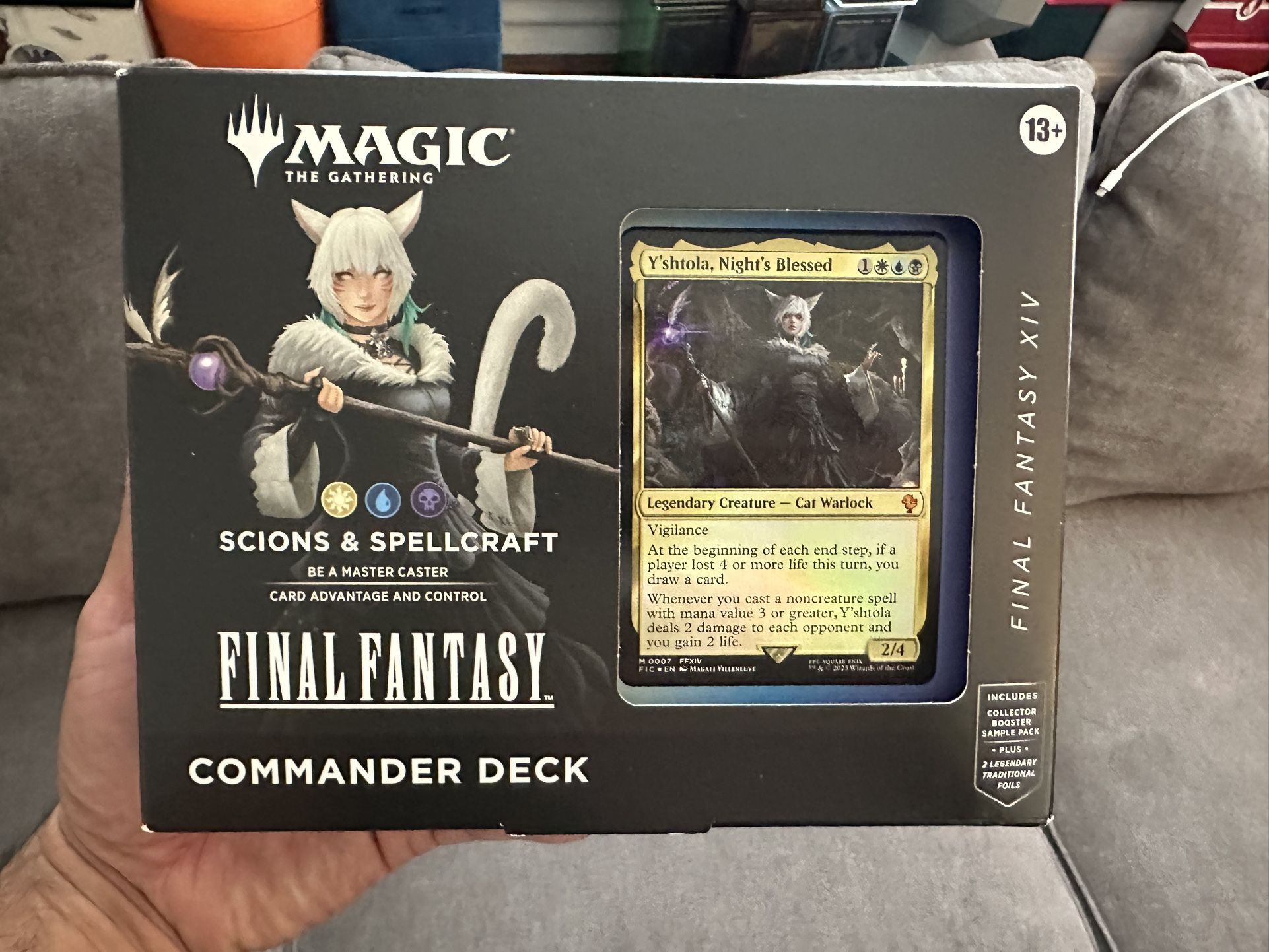 Mtg Final Fantasy - Scions And Spellcraft Commander Deck Edh