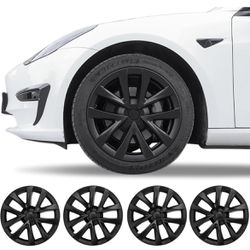 Tesla Model 3 Hubcaps 18” Aero Wheel Covers