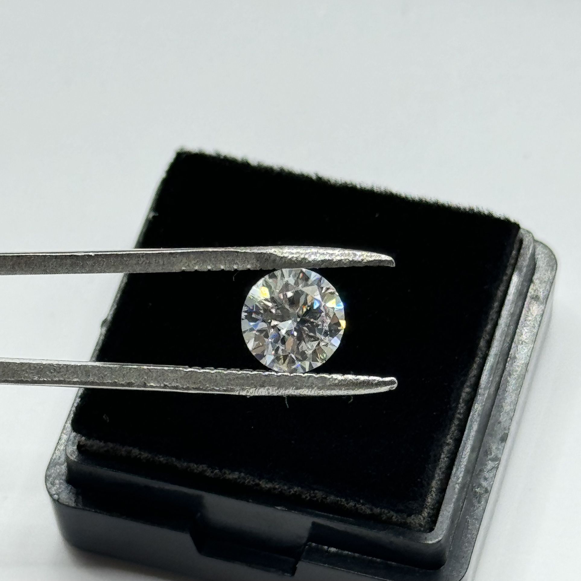 1ct 6.5mm GRA moissanite losse stone