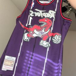 Tmac (Tracy McGrady) Toronto Raptors Purple Throwback Jersey 