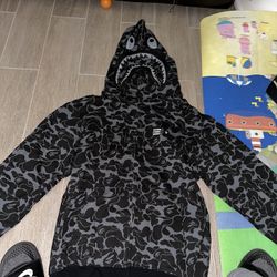 Bape hoodie Black