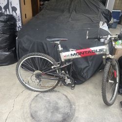 Montague bike...needs  to be patched  tires