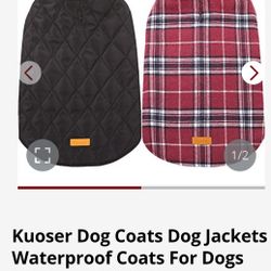 Brand New Reversible Dog Jacket 