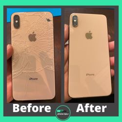 Iphone Cracked Back Glass