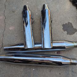 Harley stock pipes