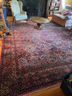 Karastan Rug, 14x11.5", kirman pattern