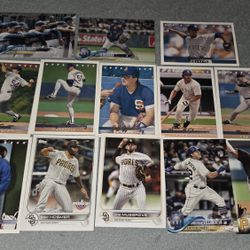 Lot of 13 San Diego Padres MLB Baseball Cards