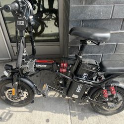DDC Sport 14" 740W 48V Adults Folding Electric Bike