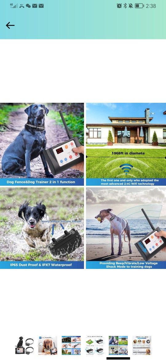 electric dog fence collar