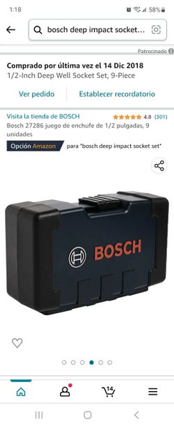 Sae bosch 1inch drivers  deep impact Soquel set