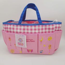 Sailor Moon Universal Studios Japan pink storage tote bag embroidered