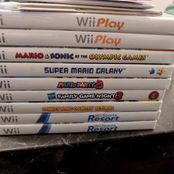 Nintendo Wii Game Collection
