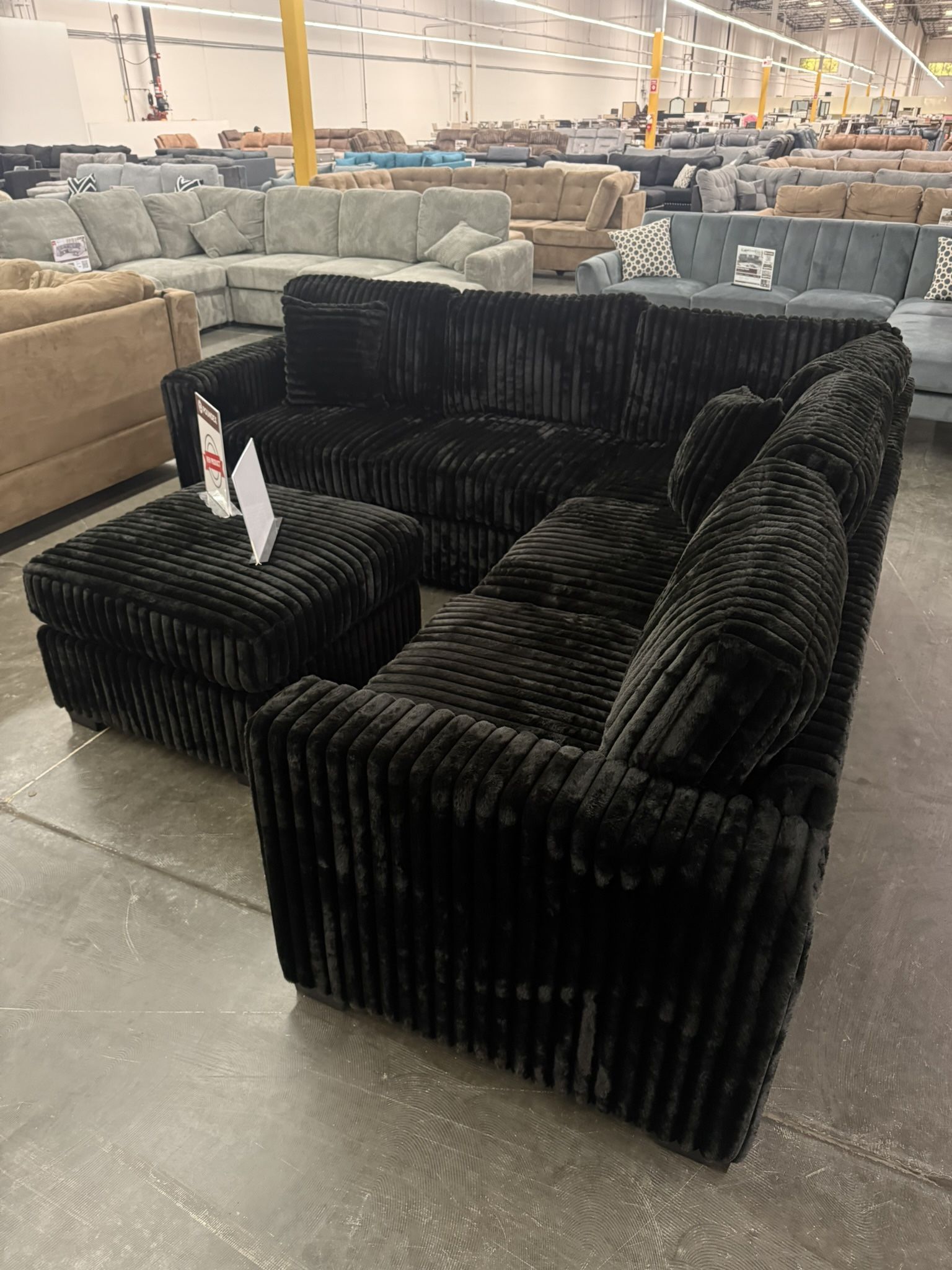 Black Sectional