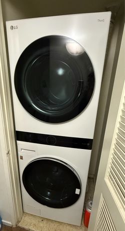 Washer Dryer stacked