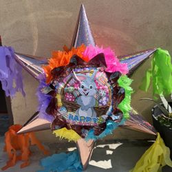 Easter Regular Star Pinata 