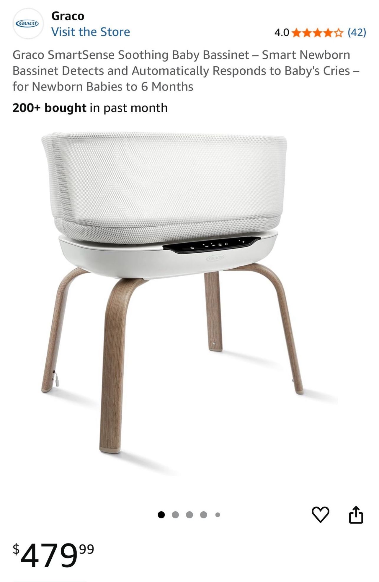 Graco Soothing Bassinet