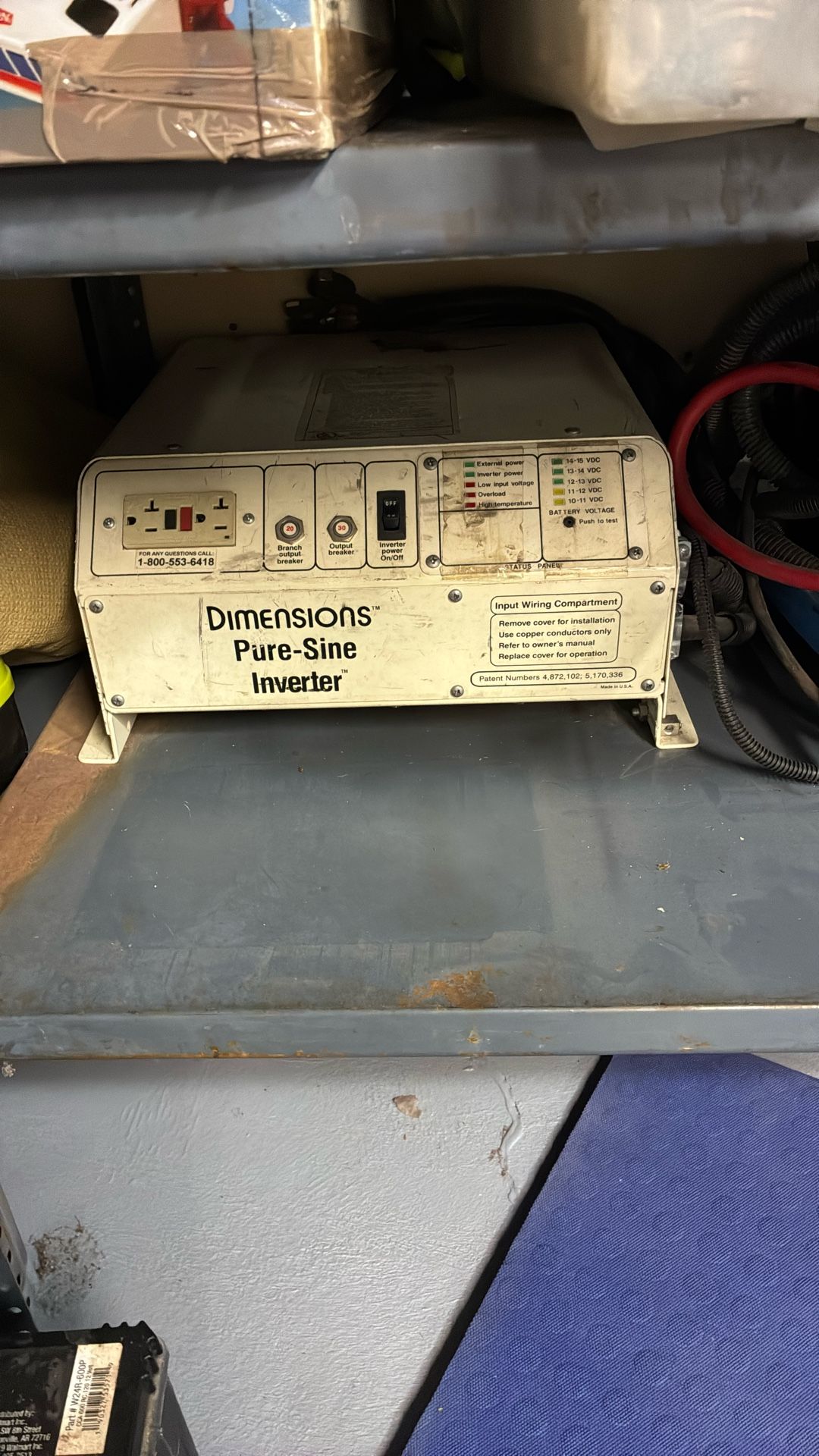  Sensata Technologies, 12/2400DN, 2400 Watt, 12V Inverter 120/240V - N series, O Chassis 120/240V Dual Output