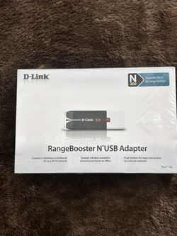 D-Link RangeBooster Wireless N USB Adapter DWA-140 Wireless N-300