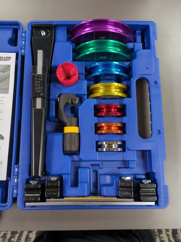 Yellow Jacket 63331 Alloy Ratchet Tube Bender Kit