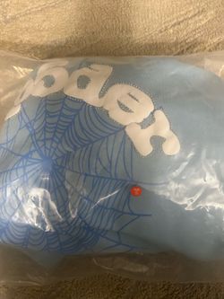 Blue  Sp5der hoodie