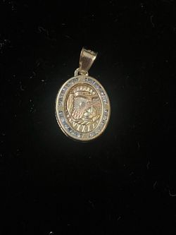 10k gold pendant #111161-4 MJ