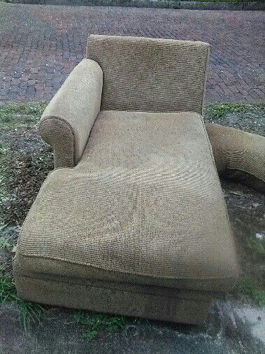 Gray Fabric Sleeper Chair