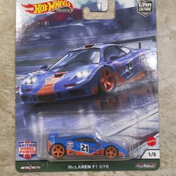 Hotwheels Premium Mclaren F1 GTR