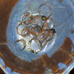 Handmade Wire Wrapped Rings