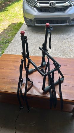 Allen car trunk bike rack