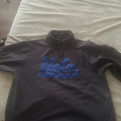 UCLA Vintage Quarter Collared Zipup 