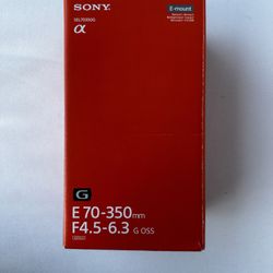 Sony E 70-350mm F4.5-6.3