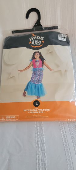 GIRLS MERMAID HALLOWEEN COSTUME SIZE L (10-12)
