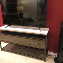 TV Table Stand, Two End Pieces
